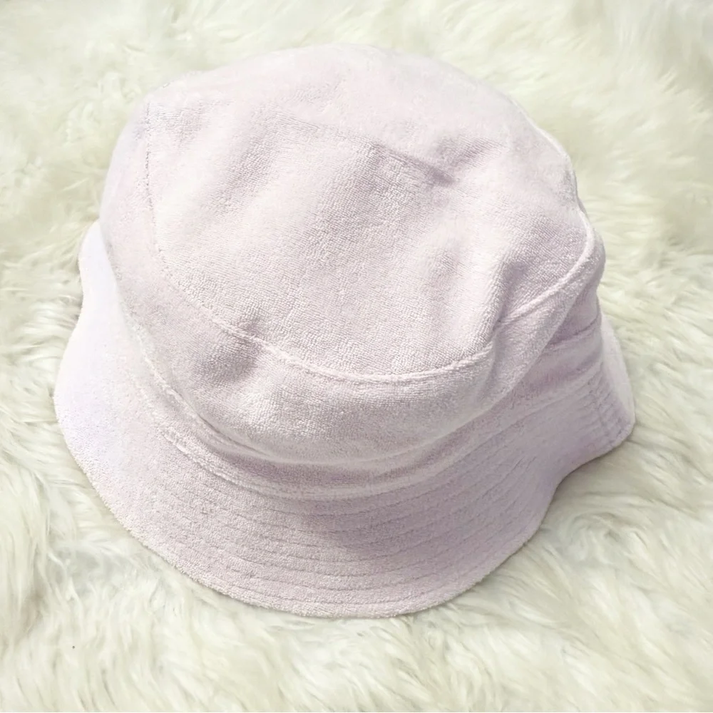 Fabletics Reversible Terry Bucket Hat Blush O/S NWT